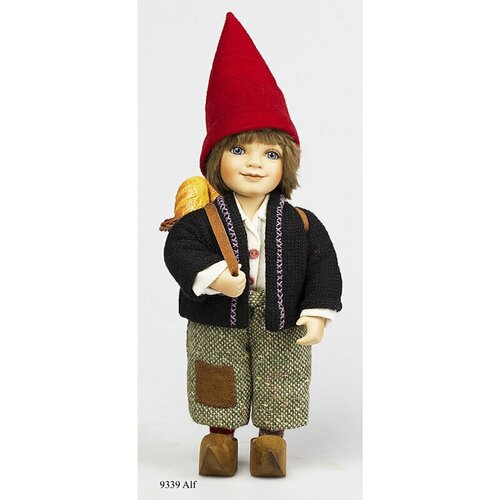 Кукла фарфоровая Birgitte Frigast Alf, 28 см, (1 шт/уп)