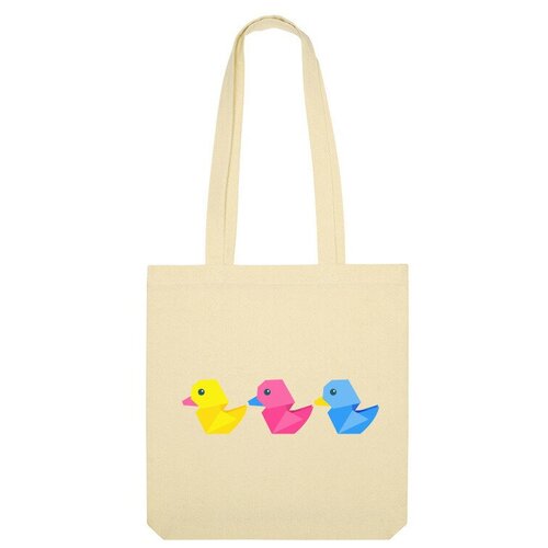 фото Сумка шоппер us basic, бежевый