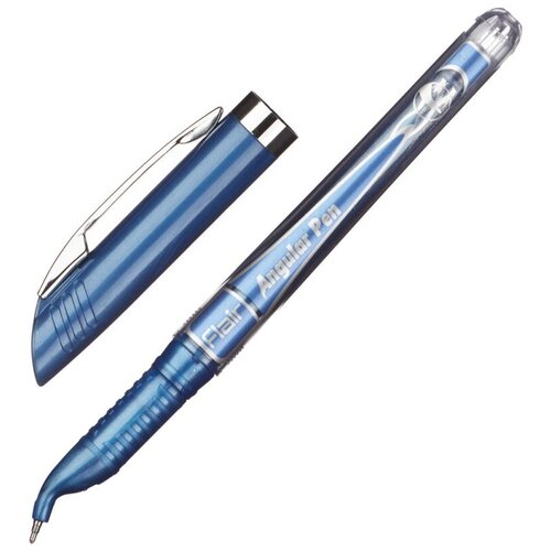 Ручка шариковая неавтомат. Flair ANGULAR для левшей, масл, синяя