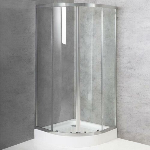 Душевой уголок Belbagno DUE R 2 90 C Cr