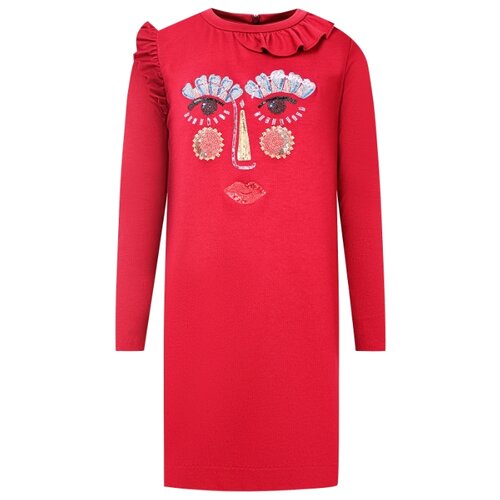 Платье Simonetta размер 128, бордовый