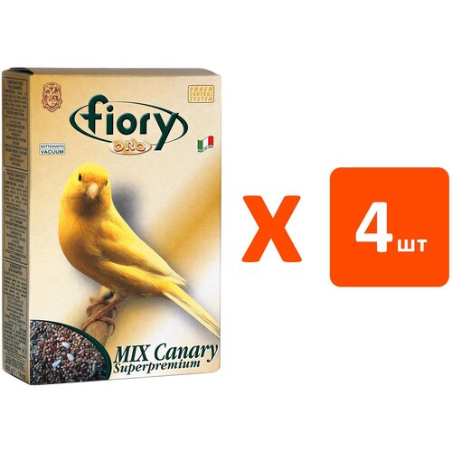 FIORY ORO MIX CANARY - Фиори корм для канареек (400 гр х 4 шт)