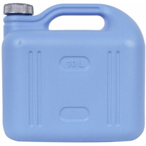 Канистра для воды 10 л цвет фиолетовый Пластиковая емкость подойдет для хранения и транспортировки жидких и сыпучих продуктов Плотно закручивающаяся крышка защитит содержимое Оснащена удобной ручкой для переноски 1134₽