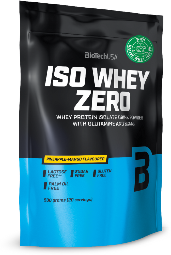 BioTechUSA Iso Whey Zero 500 гр., ананас-манго