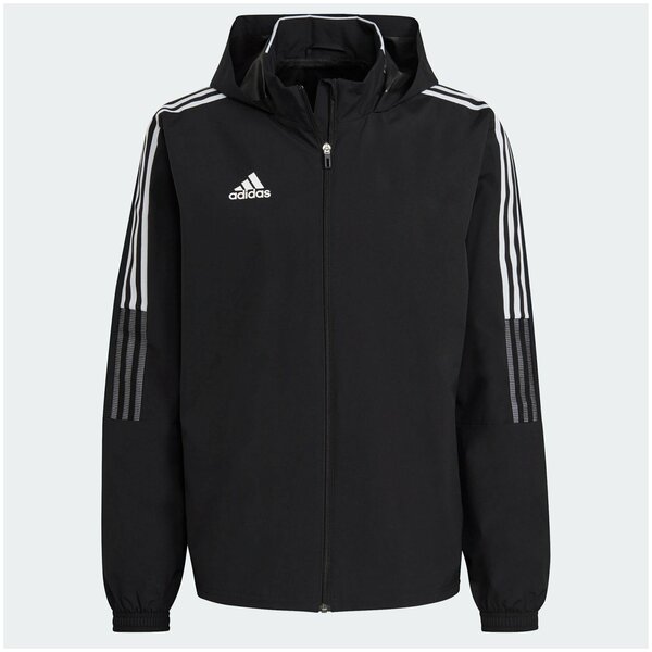 Куртка спортивная adidas Tiro 21 All-Weather, размер xl, черный