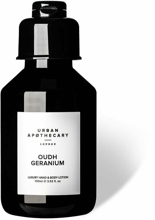 Роскошный увлажняющий гель для рук и тела Urban Apothecary London OUDH GERANIUM luxury Hand&Body Wash 100ml