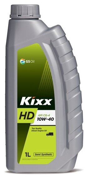 KIXX Масло Дизельное Hd Api Cg-4 10w40 П/Синт.1л Kixx