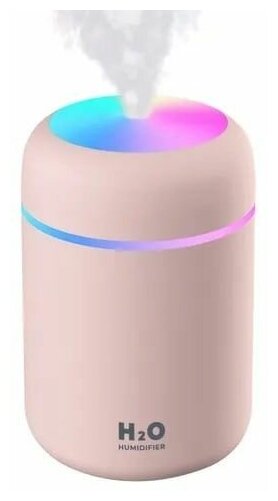 Аромадиффузор-ночник USB Colorful Humidifier H2O серый