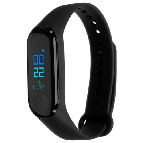 Фитнес-браслет Red Line RF-01 096 IP68 пульсометр датчик уровня кислорода черный 159000₽