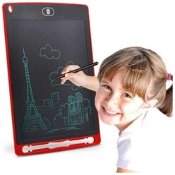 Графический планшет для заметок и рисования детский LCD Writing Tablet 10 дюймов со стилусом / красный / Интерактивная доска / Планшет для рисования / Электронный блокнот