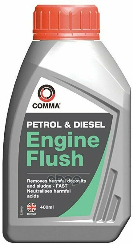 Comma Engine Flush (0.4L)_Промывка Двигателя ! Bmw 81.22.9.407.758, Mb 345.00, Iso 7308, Din 51 524T2 COMMA арт. EF400M