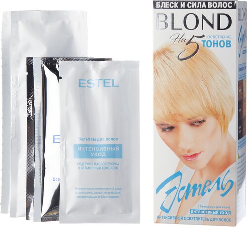 ESTEL Blond Интенсивный осветлитель для волос, blond, 65 мл