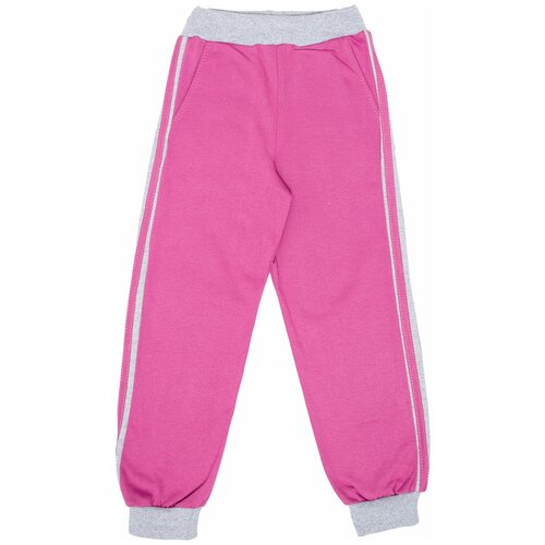 фото Брюки рид - родители и дети, размер 110-116, розовый