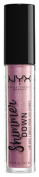 NYX professional makeup Блеск для губ Shimmer Down Lip Veil, 06 hypernova