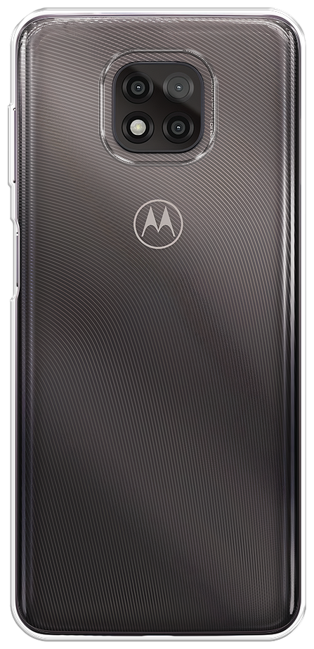 Силиконовый чехол на Motorola Moto G Power 2021 / Моторола Мото G Пауэр 2021, прозрачный
