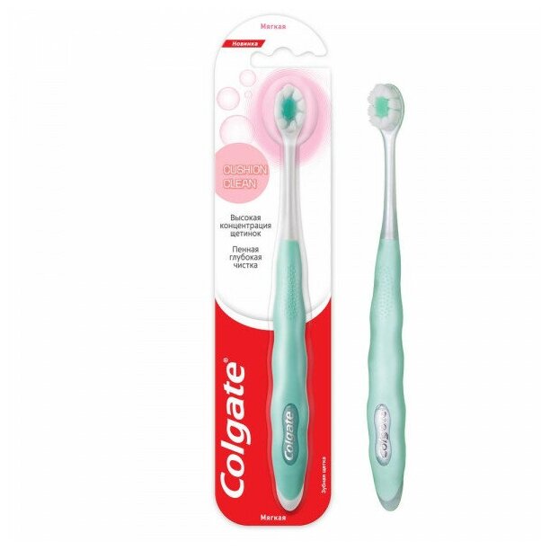 фото Colgate-Palmolive Зубная щетка Colgate Cushion Clean Мягкая
