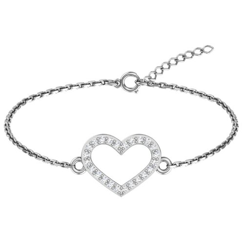 фото Pokrovsky серебряный браслет с бесцветными фианитами 0720601-00775, 16.5 см, 1.37 г