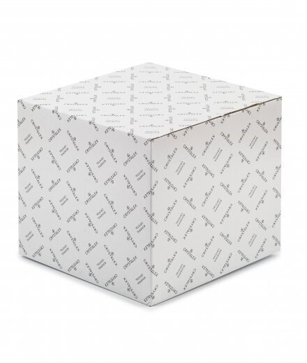 Ваза Crystalex, настольная, круглая, стекло, бесцветная, прозрачная, 18,5 см — фото 1