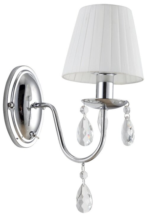 Бра Arte Lamp Melisa A9123AP-1CC, E14, 40 Вт, хром