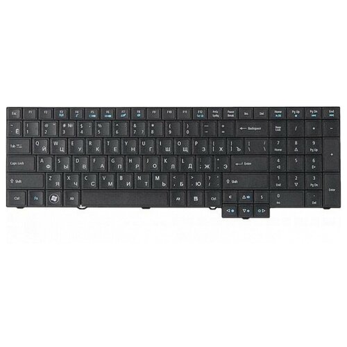 Клавиатура для ноутбука Acer 5760 7750 6595TG P/n: ZRJ, 9Z. N6SSQ.00R, 9Z. N6SPW.10R, NSK-AZ1PW, NSK-AZ0SQ