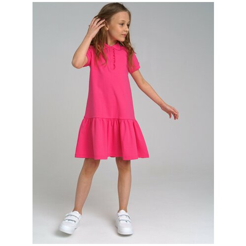Платье playToday, размер 158, розовый