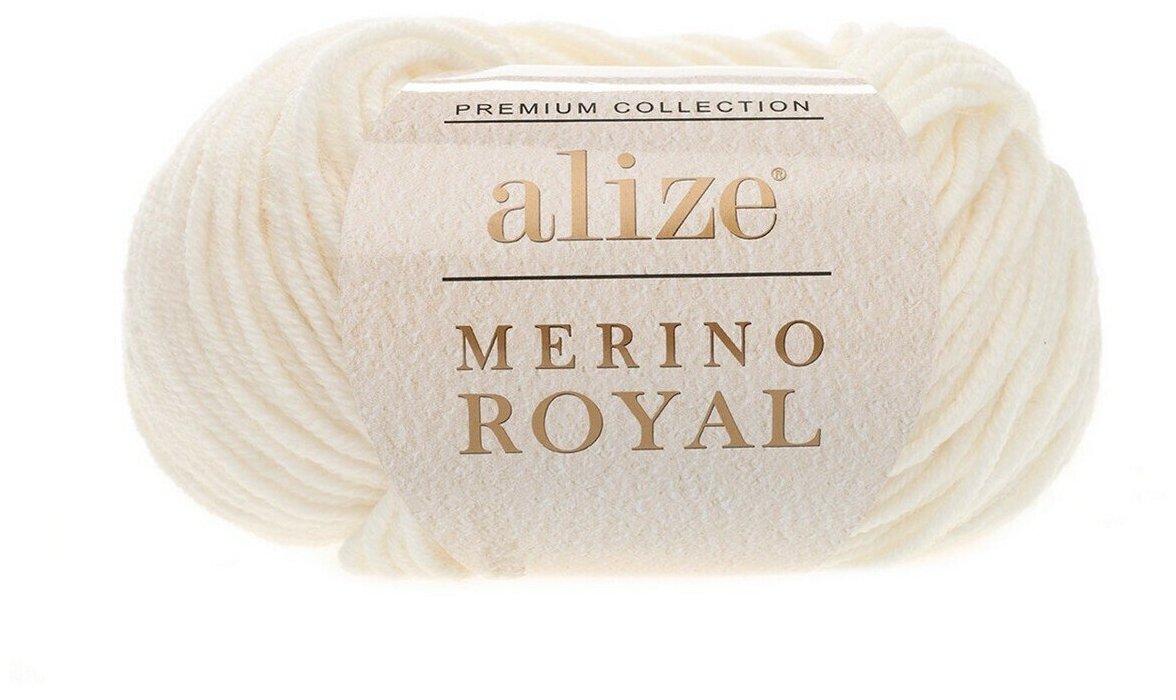 Пряжа Alize Merino royal 100%шерсть 100м 50г 1шт