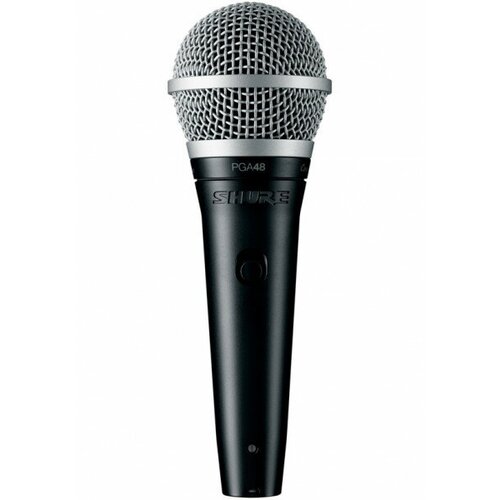 Микрофон Shure PGA48-XLR shure pga48 xlr вокальный микрофон с кабелем держателем и чехлом