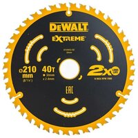 Диск пильный DeWalt DT20433-QZ 210 ммx30 мм 40зуб