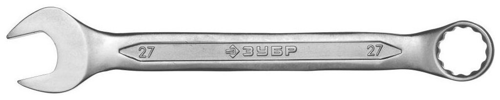Комбинированный гаечный ключ 27 мм, Зубр . - фотография № 5