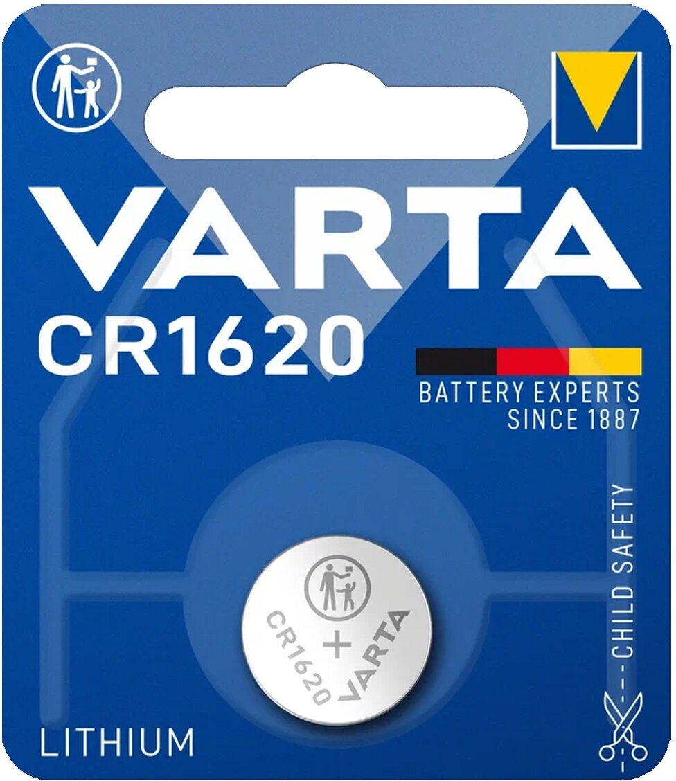 Батарейка Varta CR 1620 Bli 1 Lithium (6620101401) - фото №4