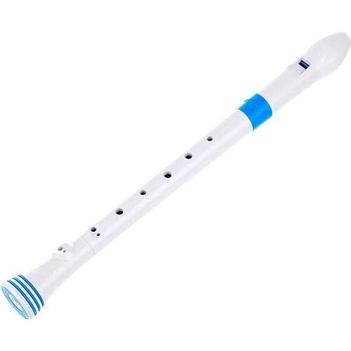 Блок флейта NUVO Recorder White Blue немецкая система саксофон nuvo jsax black blue