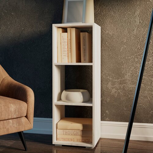 Стеллаж деревянный напольный лофт односекционный от рось мебель 4590₽