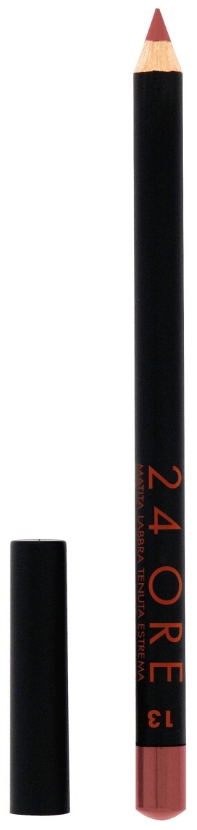 DEBORAH Карандаш для губ стойкий 24 Ore Long Lasting Lip Pencil, 13 кирпично нюдовый
