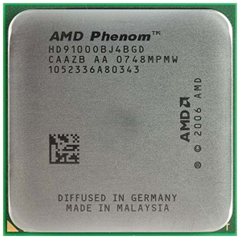 Процессор AMD Phenom X4 9100e Agena AM2+,  4 x 1800 МГц, OEM