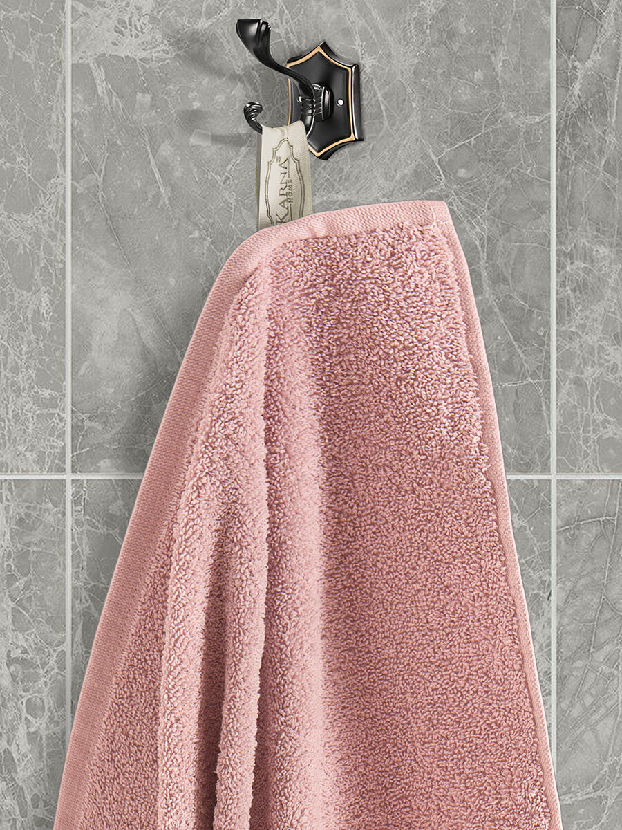 Полотенце KARNA Полотенце KARNA Ladin 3604 банное, 90x150см, шампань — фото 1