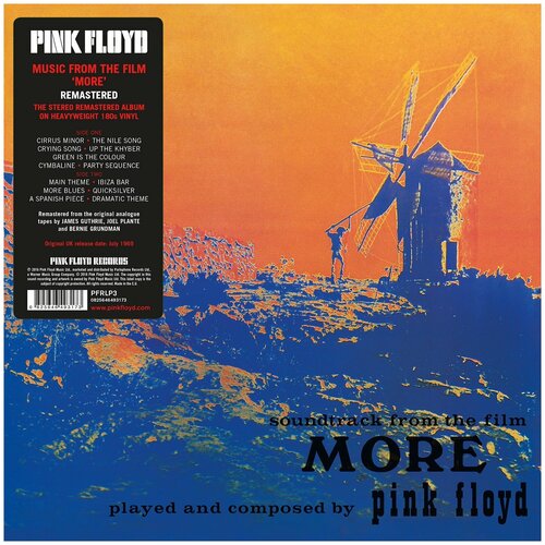 Виниловая пластинка Pink Floyd. More (LP) новая виниловая пластинка 2lp pink floyd – delicate sound of thunder