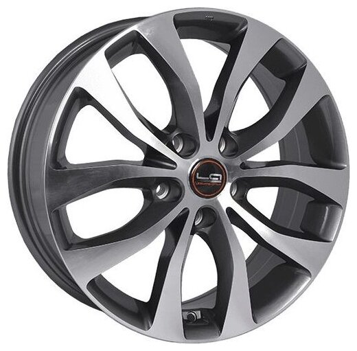 LEGEARTIS OPTIMA 9134096 Legeartis Optima HND128 17 / 6.5J PCD 5x114.30 ET 48.00 ЦО 67.10 Литой / Антрацитовый с полированной лицевой поверхностью