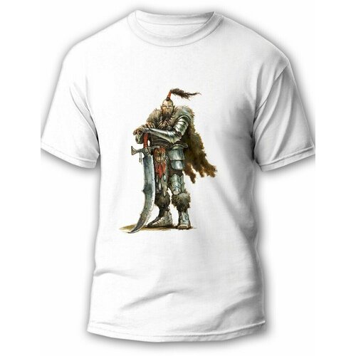 фото Футболка, размер l, белый будь на стиле