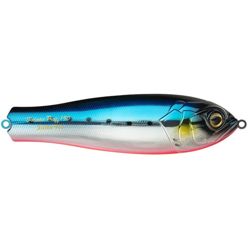 Блесна колеблющаяся Strike Pro Salmon Profy 150, цвет: A234-SBO-LU Blue Back Silver OB Fluo, (PST-03