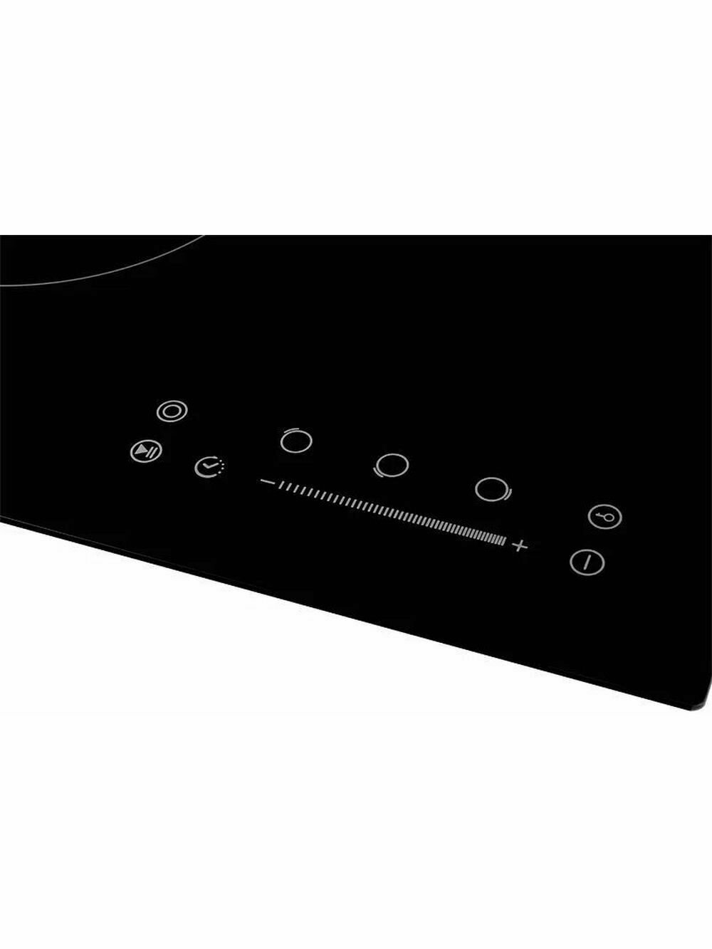 Электрическая варочная панель Kuppersberg ECS 402, встраиваемая, 2 конфорки, стеклокерамика, сенсорное управление — фото 1