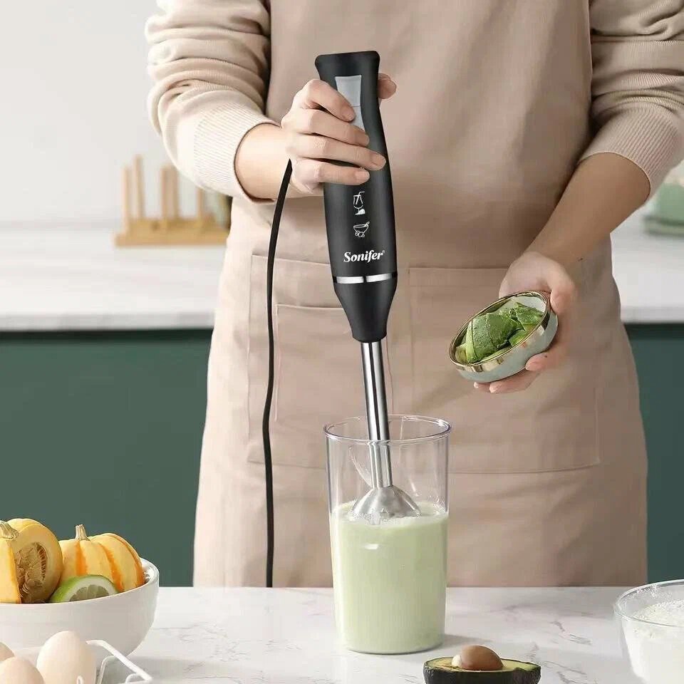 Ручной блендер Sonifer SF-8026, мощность 400 Вт, 2 скорости. — фото 1