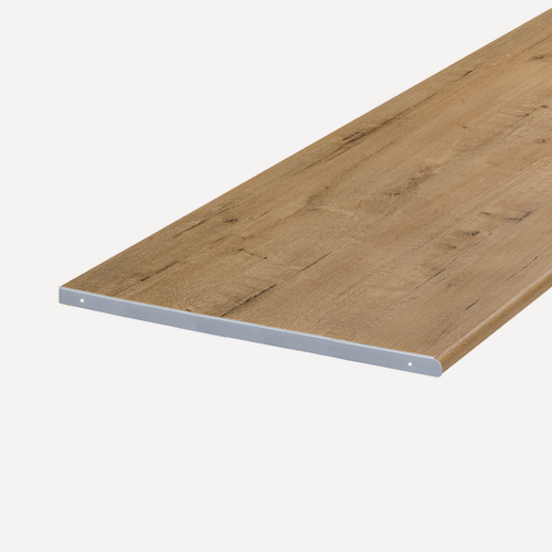 Изображение товара Столешница для кухни Скиф 240х60x3,8см с торцевыми планками. Цвет - Дуб бунратти