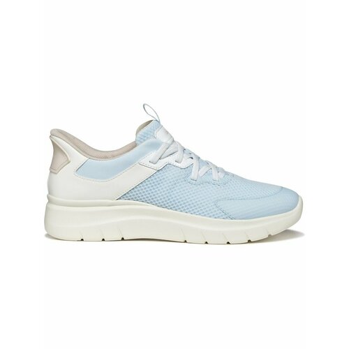 фото Кроссовки geox d plummery plus, полнота f (eu)/ на среднюю стопу, размер 40 eu, голубой