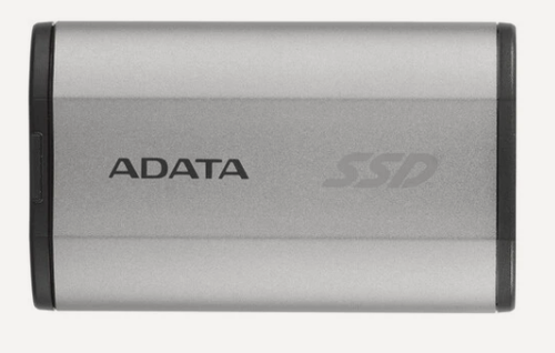 Изображение товара Внешний твердотельный накопитель ADATA External SSD SD810, 2000GB, Type-C, USB 3.2 Gen2х2, серебристый