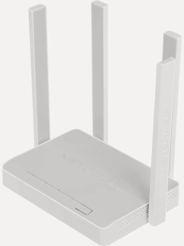 Изображение товара Wi-Fi роутер Keenetic Netcraze NC-1913 Viva AC1200, двухдиапазонный 2.4/5 ГГц, Wi-Fi 5/6, 4xWAN/LAN 1000 Мбит/с, USB, Mesh, белый