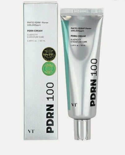 Изображение товара VT COSMETICS PDRN CREAM 100 Увлажняющий крем с веганским пдрн и Азуленом, 50 мл