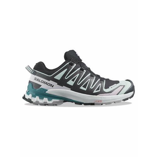 фото Кроссовки salomon xa pro 3d v9 gtx w 2025 (black / bleached aqua / harbor blue 5,5), размер us: 5.5, черный, зеленый
