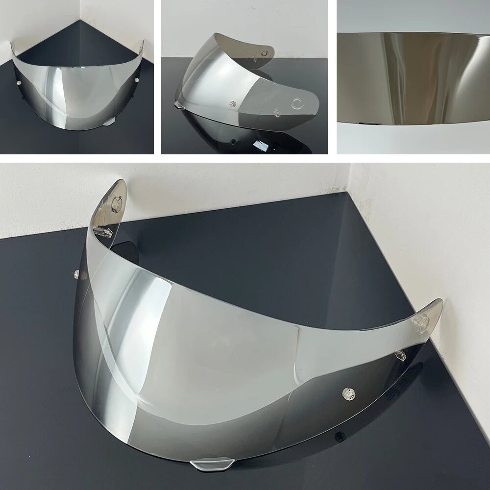 Сменный визор HJC серебряный Clear Silver для мотошлемов