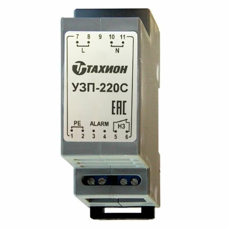 Устройство защиты питающих линий 230vac, сигнализация отказа, -55° - +80°С, ip20, 89х58х35мм, на din-рейку, грозозащита