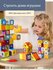Стройка дома игрушки, 48PCS Доставка окон 15PCS, разноцветные кубики для детей, ...